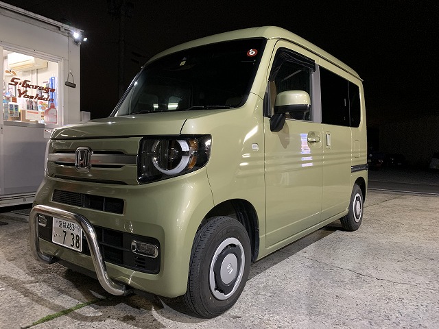 NVAN フロントバンパー車・バイク・自転車